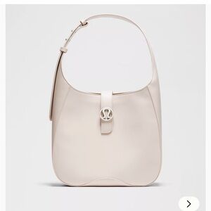 Lululemon Athletica Cream Shoulder Bag